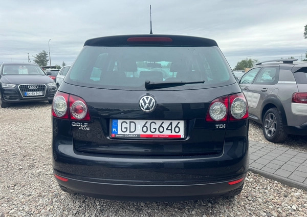 Volkswagen Golf Plus cena 14999 przebieg: 218000, rok produkcji 2007 z Lębork małe 254